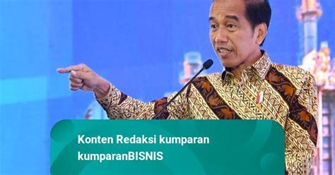 Foto Jokowi Bicara Soal Resesi Global Di Rakornas Investasi 2022