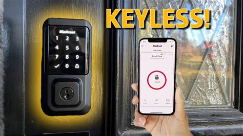 Keyless Smart Lock Install Kwikset Halo Youtube