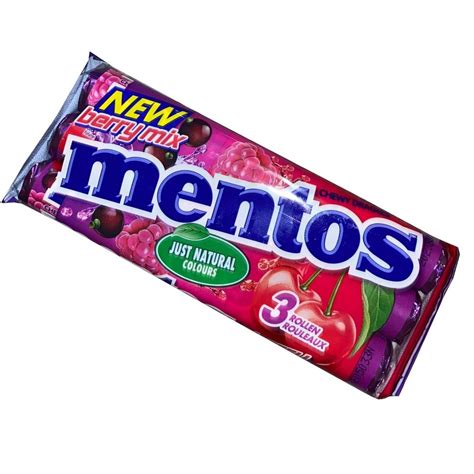 Mentos Berry Mix 3 Pack Candy Funhouse Candy Funhouse Ca