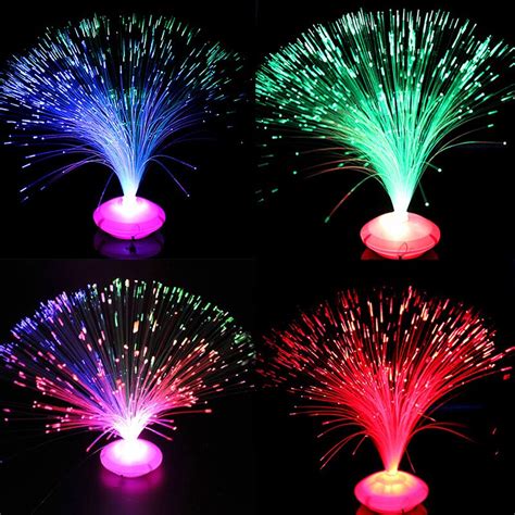 Christmas Tree Light Beautiful Romantic Color Changing LED Fiber Optic