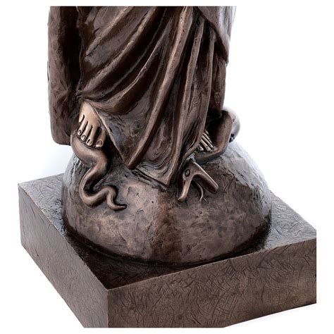 Statue Religieuse Vierge Marie Bronze Cm Pour Ext Rieur Vente En