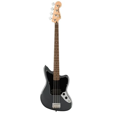 Squier Affinity Jaguar Bass H Laurel Fingerboard Charcoal Frost