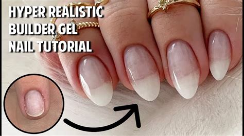 How To Do Hyper Realistic Gel Nails Natural Looking Builder Gel Nails