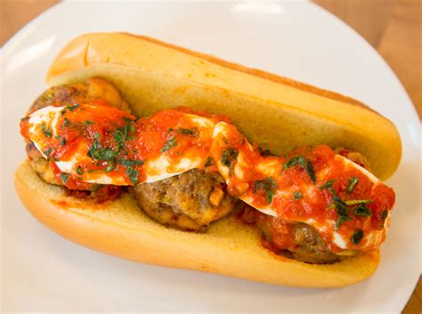 Spicy Meatball Sandwich Recipe | Blog | Martin's Famous Potato Rolls