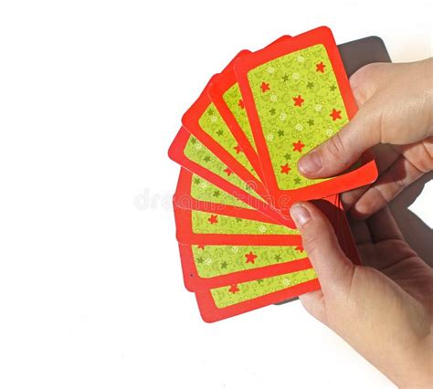 Multi-colored Cards For A Board Game On A White Background. Board Game ...