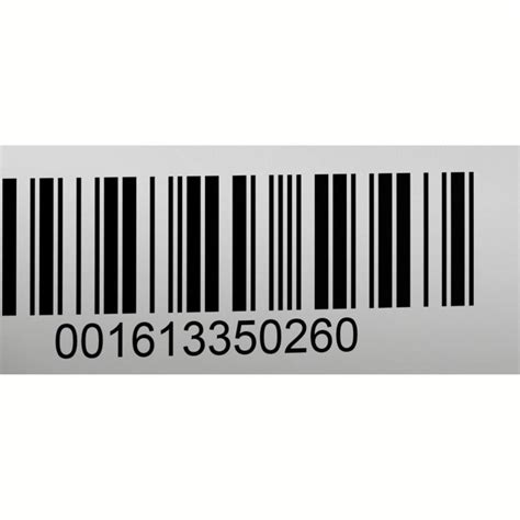 White Chromo Printed Barcode Label Gsm Gsm Size Mm X Mm At Rs