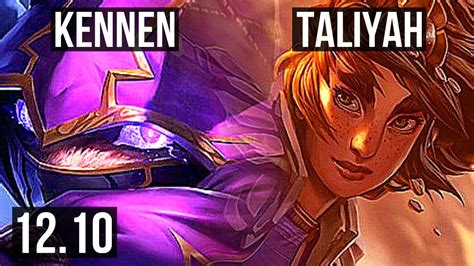 KENNEN Vs TALIYAH MID 5 0 3 900 Games 1 5M Mastery EUW