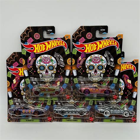 Hot Wheels - 2023 Holiday Halloween Series Complete Set of 5 ...