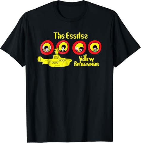 The Beatles Yellow Submarine T Shirt Clothing