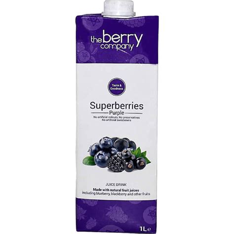 The Berry Company Superberries Purple Juice L Walter Mart