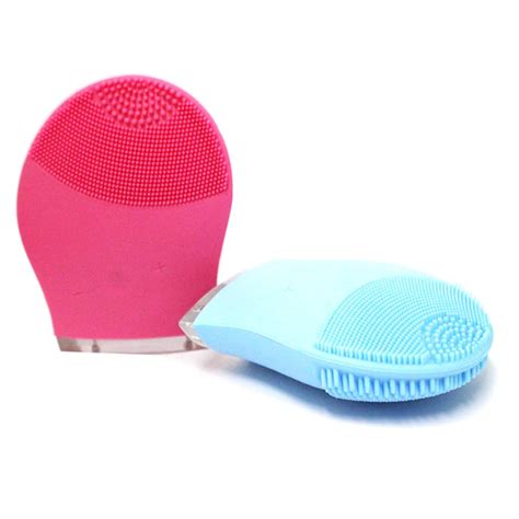 Waterproof Silicon Facial Cleansing mini Brush Best Face Cleaning ...