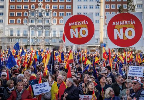 Manifestación Del Pp Contra La Amnistía En Madrid Horario Recorrido Y