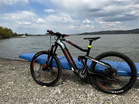 Haibike Xduro Allmtn 8 0 Flyon 2020 velk L Elektrické celoodpružené