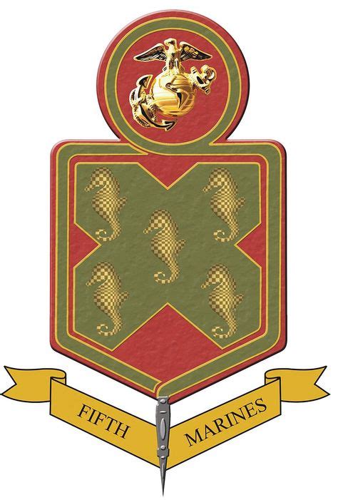 5th Marine Regiment Logo 1st Marine Division United States Wikipedia The Free