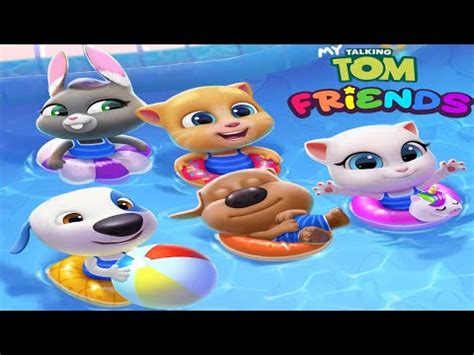 My Talking Tom Friends Float Into Summer With Pool Jam Android