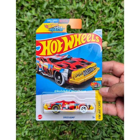 Jual Hot Wheels Speed Bump Merah Kuning Biru Original Shopee Indonesia