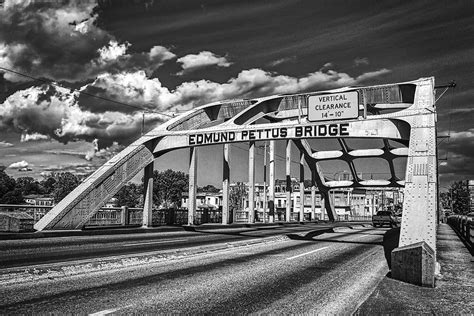 A Civil Rights Icon The Edmund Pettus Bridge 1 Photograph By