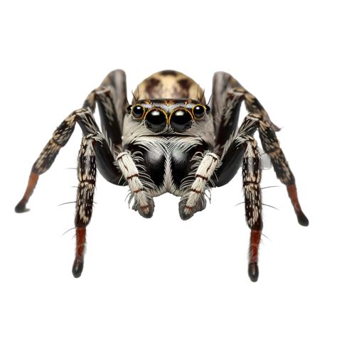 3d Jumping Spider Isolated 3d Spider Spider Insect Png Transparent