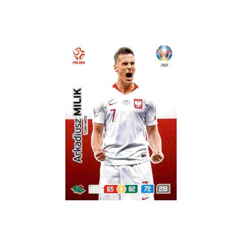 Oferta Arkadiusz Milik Poland Panini Euro Adrenalyn Xl