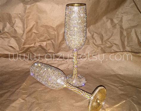 Custom Wedding Champagne Glasses Toasting Glasses Toasting Flutes For Bride Groom Champagne ...