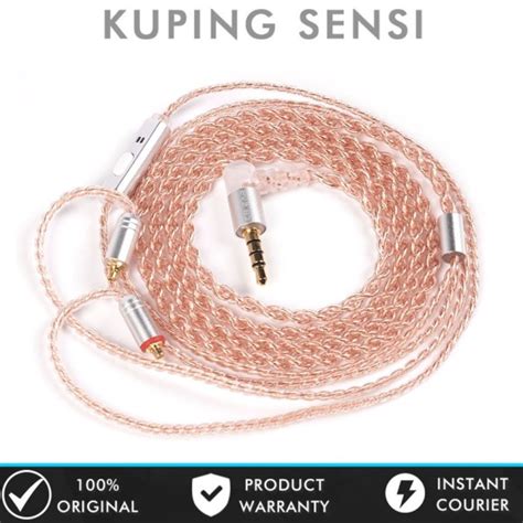 Jual KBEAR 4 Core Pure Copper Earphone IEM Upgrade Cable With