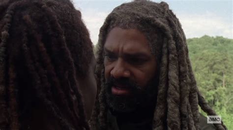 The Walking Dead Michonne And Ezekiels First Kiss Youtube