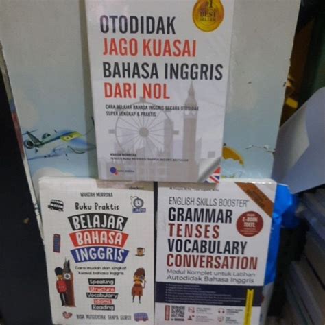 Jual Paket Buku Otodidak Jago Kuasai Bahasa Inggris Dari Nol