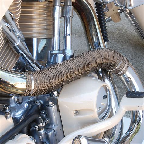 Titanium™ Exhaust And Pipe Wrap Kit Clamshell Design Engineering Inc