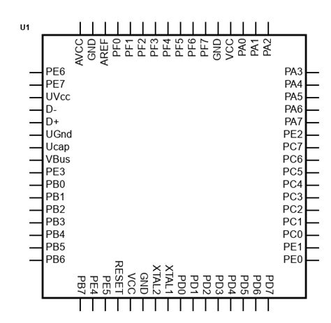 Scheme It Microchip Technology Avr Bit Kb Flash Digikey