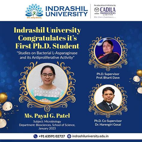 indrashil university