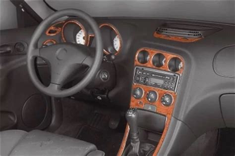 Alfa Romeo 156 10.1997 3D Interior Dashboard Trim Kit Dash Trim Dekor 12-Parts