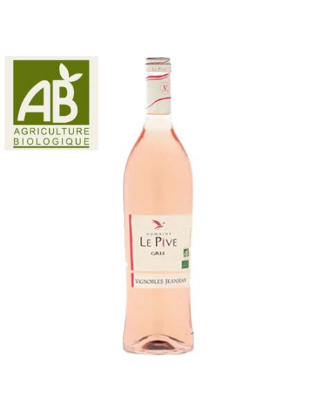 Vin Des Sables Vin Gris Camargue Bio Du Domaine Le Pive