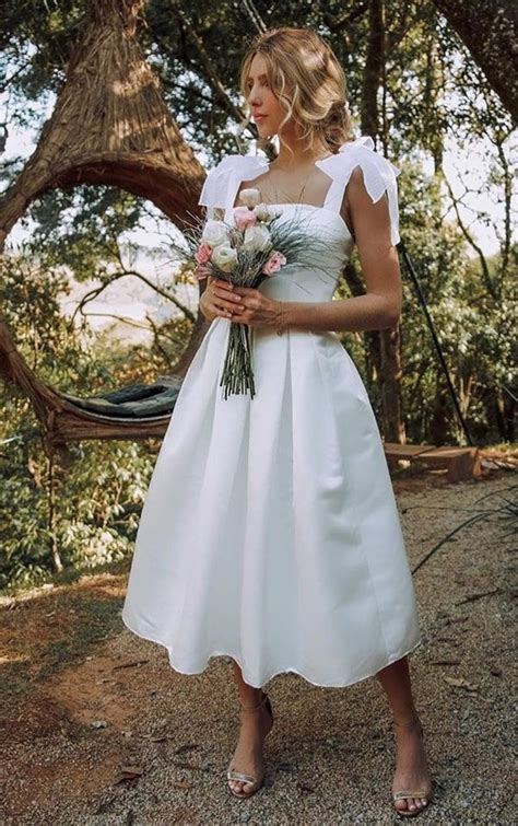 Vestido Branco Modelos Para Noivas Casamento Civil E Noivado