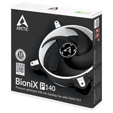 Arctic 140mm BioniX P140 PWM PST Czarno biały Angela pl