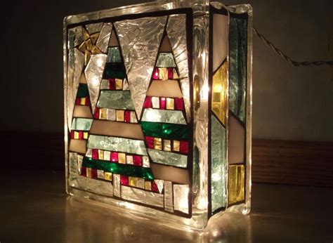 Pin By Margie Krueger On Mosaic Glass Blocks Stained Glass Night