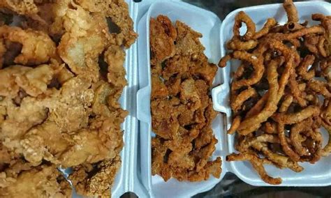 Deep Fried Crispy Bucheron Chicharon Bulaklak Chicken Isaw