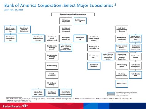 Organigrama Del Bank Of America Pdf