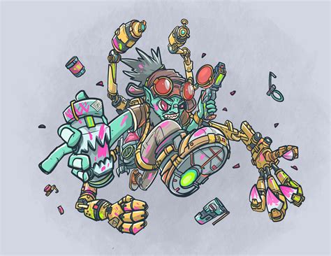 Here’s a goblin tinker character design and some of the recent