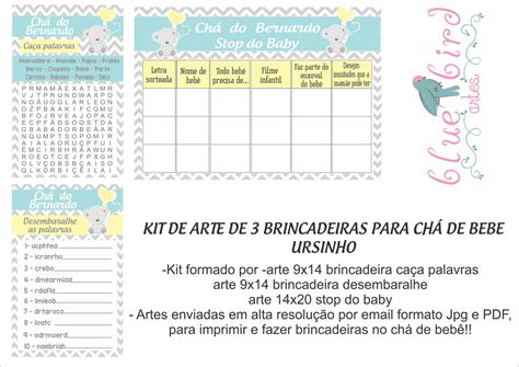 Caça Palavras Cha De Bebe Para Imprimir Gratis