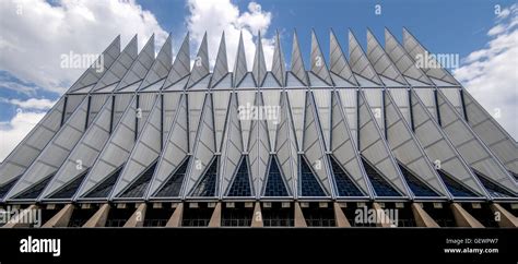 USAF Academy Chapel Stock Photo - Alamy