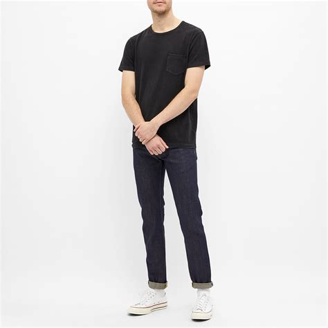 Edwin Ed Slim Tapered Jean Unwashed Rainbow Selvedge End Gb