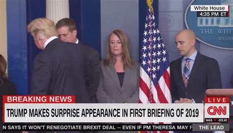 White House Reporters Heckle Trump After Speech The Point Of The