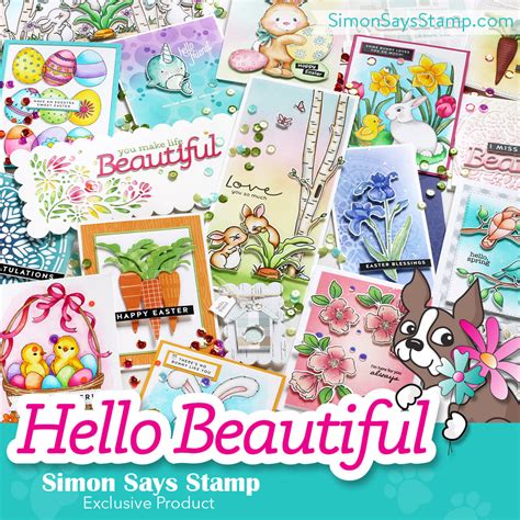 Simon Says Stamp Exclusive Release Hello Beautiful Creative Chick