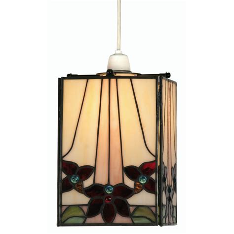 Camillo Tiffany Easy Fit Ceiling Pendant Shade Lighting Company Uk