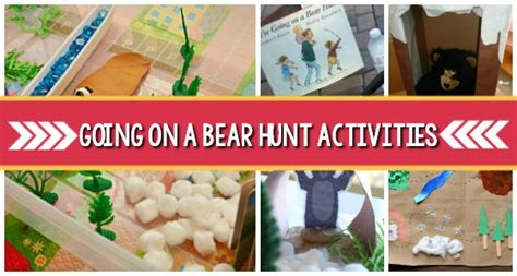 Going on a Bear Hunt Activities for Preschool - Pre-K Pages