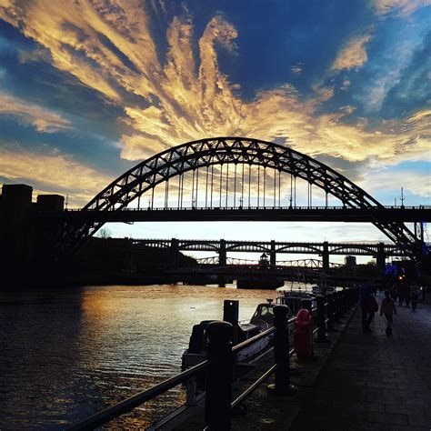 Kastil Baru Tyne Jembatan Matahari Foto Gratis Di Pixabay Pixabay