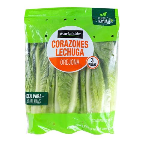 Corazones De Lechuga Marketside Orejona 3 Piezas Walmart