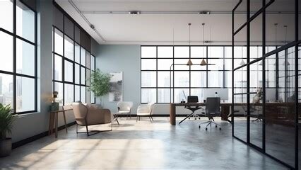 Modern Office Hallway Interior Zoom Backgrounds, 49% OFF