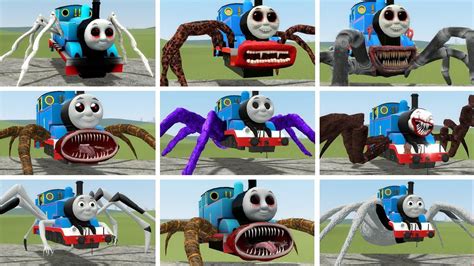 Building A Thomas Train Chased By Cursed Thomas And Friends Shed 17