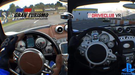 Ps Pro Vr Gt Sport Vr Vs Driveclub Vr Youtube